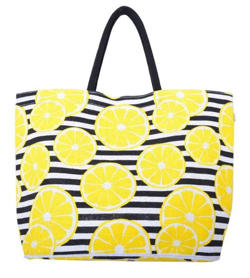 Essence Summer Icon Jute Tote Bag