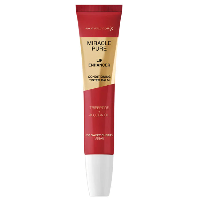 Max Factor Miracle Pure Lip Enhancer Conditioning Tinted Balm 030 Sweet Cherry 12ML
