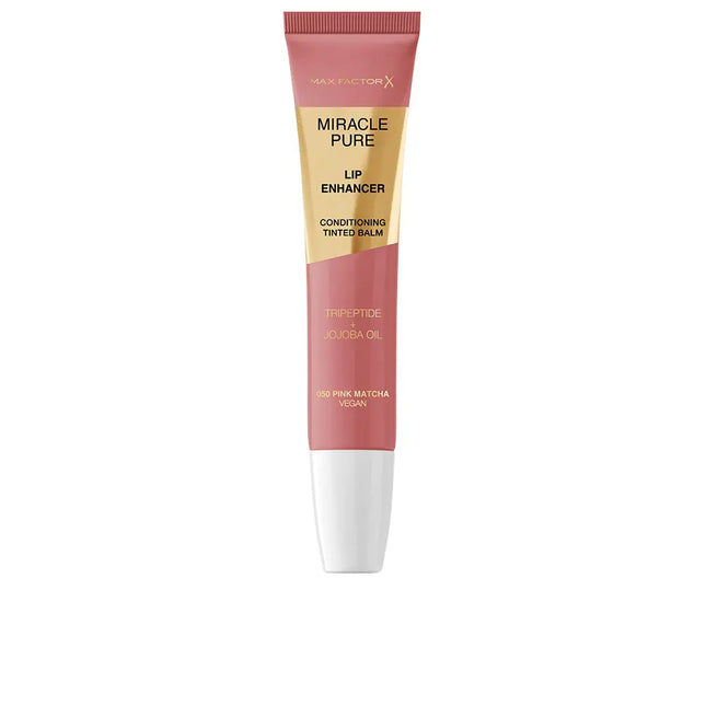 Max Factor Miracle Pure Lip Enhancer Conditioning Tinted Balm Pink Matcha 050 12ML