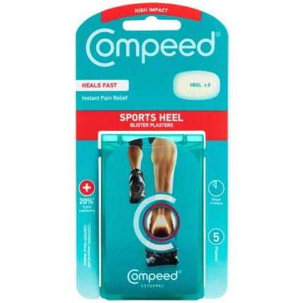 Compeed Sports Heel Blister Plasters 5 Pack - OhYouLuckyDuck.com.au