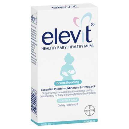 Elevit Breastfeeding Multivitamin 30 Capsules - OhYouLuckyDuck.com.au