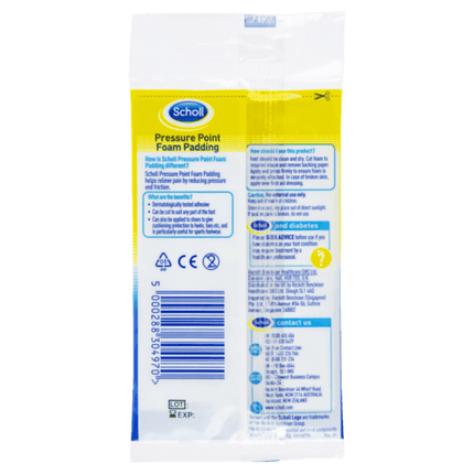 Scholl Pressure Point Foam Padding - OhYouLuckyDuck.com.au