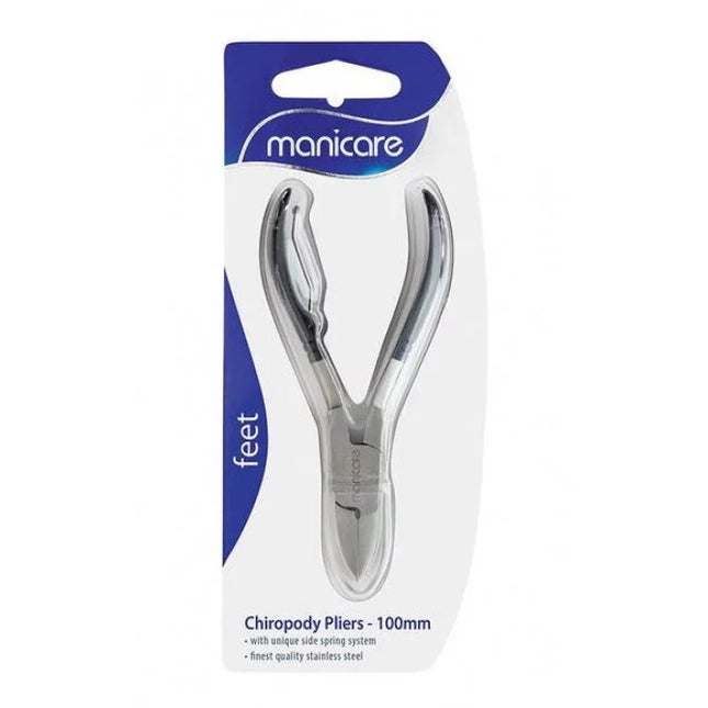 Manicare Chiropody Pliers 100mm With Side Spring - OhYouLuckyDuck.com.au
