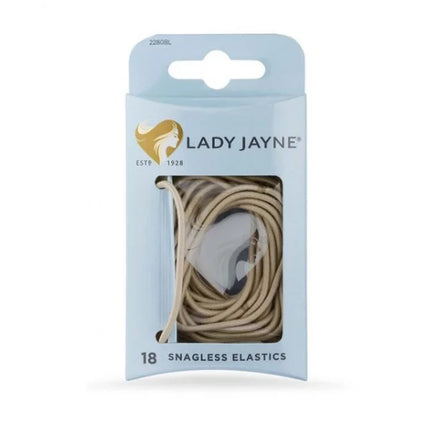 Lady Jayne Blonde Snagless Elastics 18 Pack - OhYouLuckyDuck.com.au