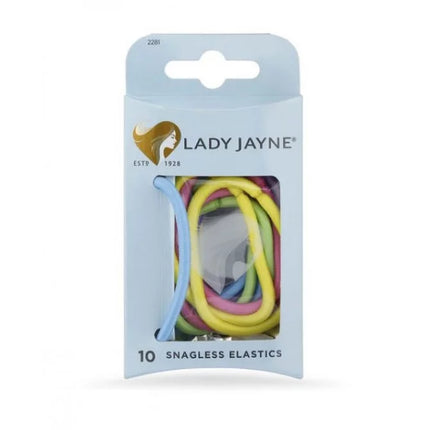 Lady Jayne Assorted Snagless Thick Elastics 10 Pack - OhYouLuckyDuck.com.au