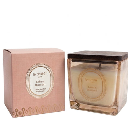 Le Desire Luxe Soy Candle Sakura Blossom 255G