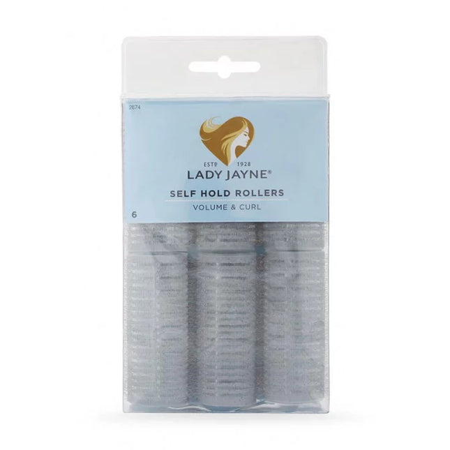 Lady Jayne Medium Self-Holding Rollers 6 Pack - OhYouLuckyDuck.com.au