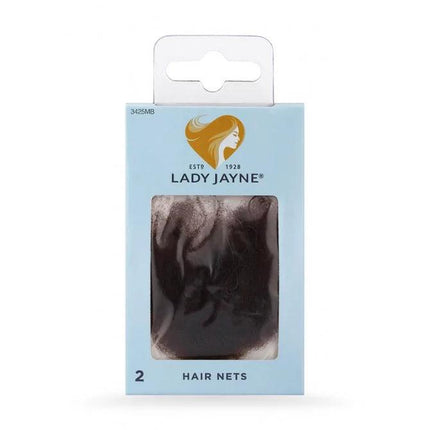 Lady Jayne Medium Brown Hair Nets - OhYouLuckyDuck.com.au