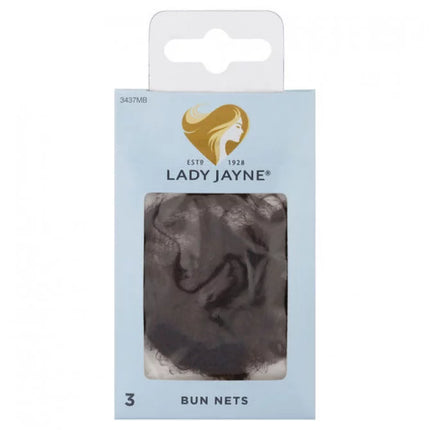 Lady Jayne Bun Net Medium Brown Cd3 - OhYouLuckyDuck.com.au