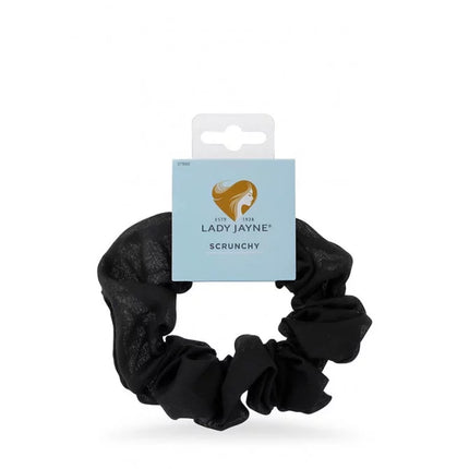 Lady Jayne Hair Scrunchy Black - OhYouLuckyDuck.com.au