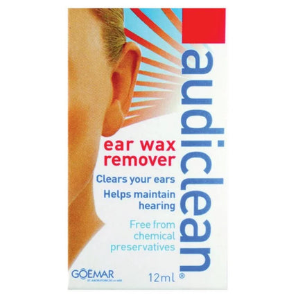 Audiclean Ear Wax Remover 12ml - OhYouLuckyDuck.com.au