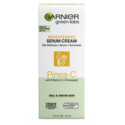 Garnier Green Labs Brightening Serum Cream Pinea-c 72ml - OhYouLuckyDuck.com.au