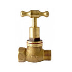 Mildon T Head Stop Cock Male & Female Brass 15mm