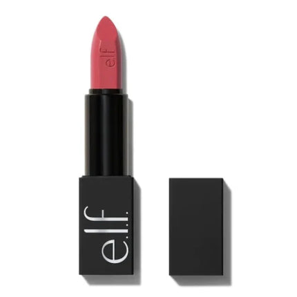 e.l.f. O Face Satin Lipstick in Pleased Long Lasting Creamy Formula 3.5G