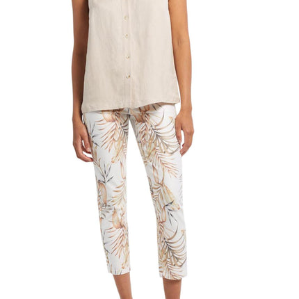 Tribal Audrey Pull Slim Ankle Pecan