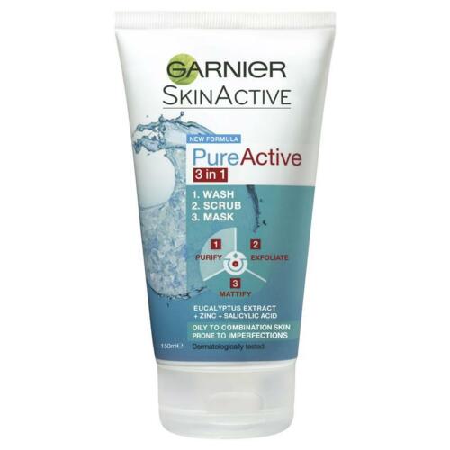 Garnier Pure Active 3 In 1 Wash 150ML - OhYouLuckyDuck.com.au