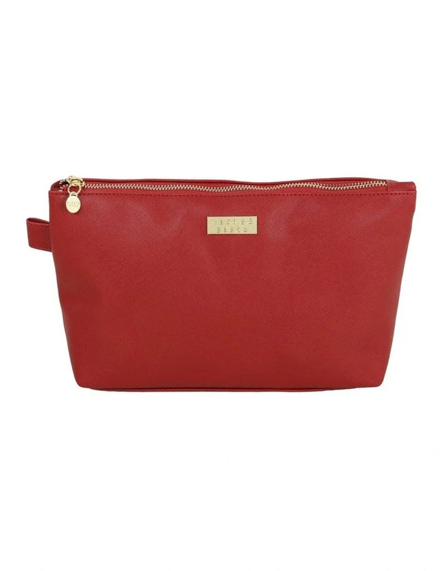 Wicked Sista Premium Luxe Large Cosmetic Bag Red 30cm X 17cm X 10cm