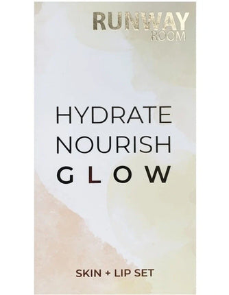 Runway Room Hydrate Nourish Glow Skin and Lip Gift Set