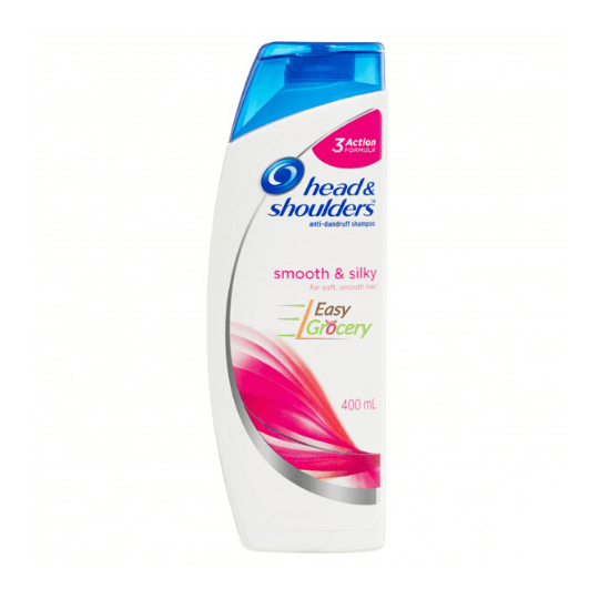 HEAD & Shoulder SMOOTH & SILKY ANTI DANDRUFF SHAMPOO 400ML - OhYouLuckyDuck.com.au