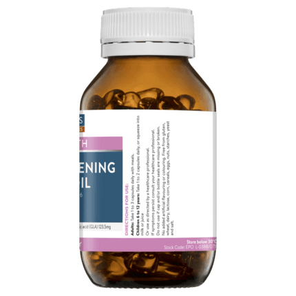 Ethical Nutrients Hi-Strength Evening Primrose Oil 60 Capsules - OhYouLuckyDuck.com.au