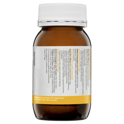 Ethical Nutrients Mega Zinc 40mg With Vitamin C Orange 95g - OhYouLuckyDuck.com.au