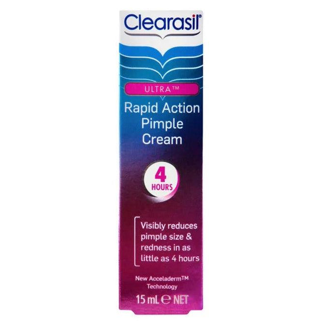 Clearasil Ultra Rapid Action Pimple Cream 15ml - OhYouLuckyDuck.com.au