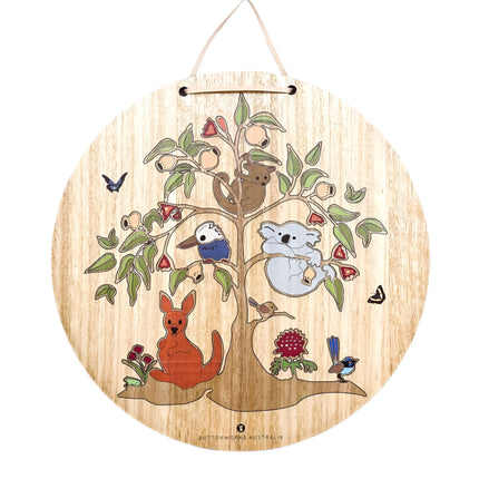 Buttonworks Wildlife Tree Wall Hanging
