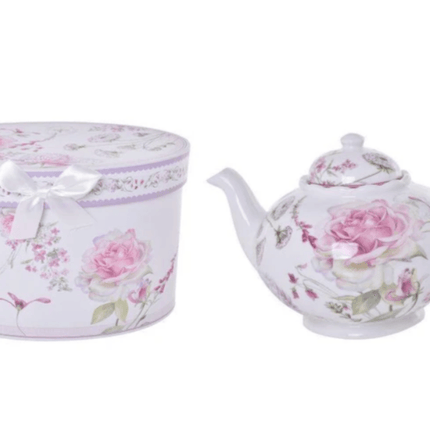 Gibson Gifts Teapot - Roses & Dandelion