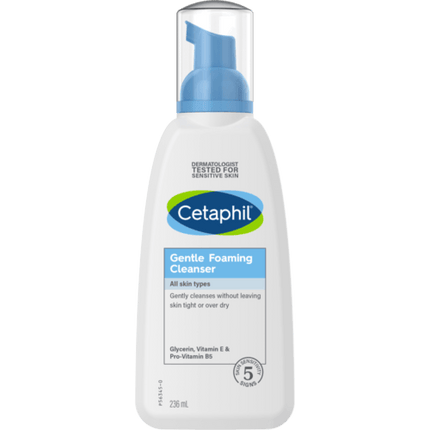 Cetaphil Face Gentle Foaming Cleanser 236ml - OhYouLuckyDuck.com.au