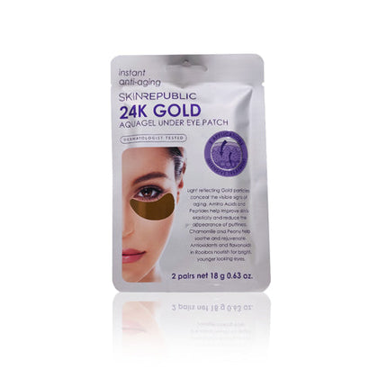 Skin Republic 24k Gold Eye Patch 18g - OhYouLuckyDuck.com.au