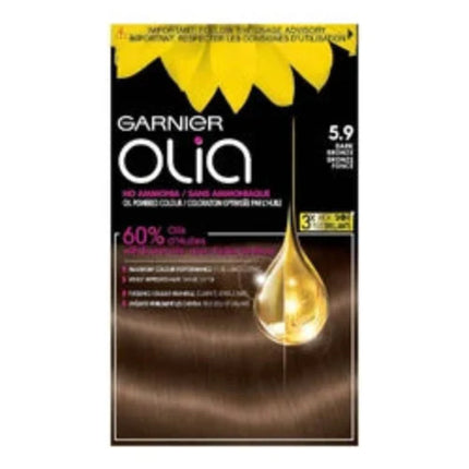 Garnier Olia Permanent Hair Colour 5.9 Dark Bronze