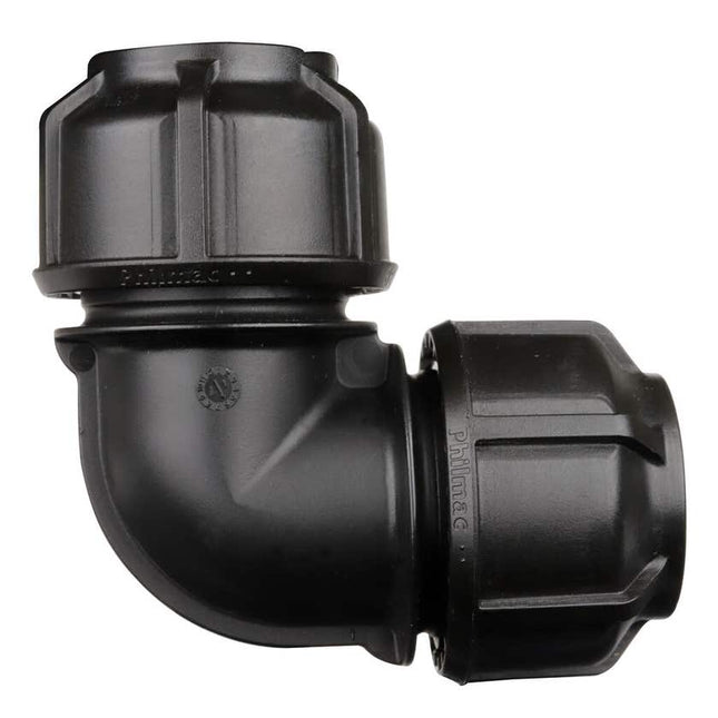 Philmac 3G Metric Elbow Poly x Poly 16mm