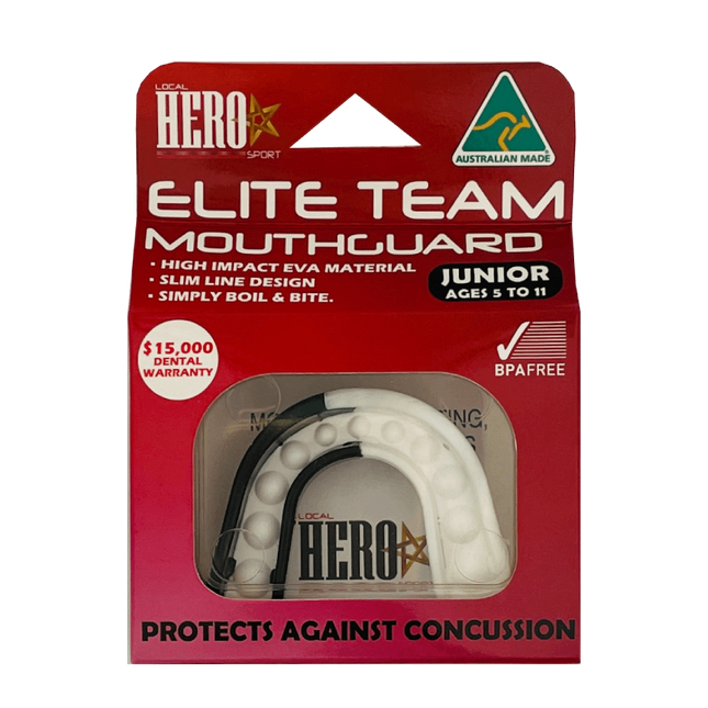 Hero Elite Gel Mouthguard for Juniors Ages 5 to 11