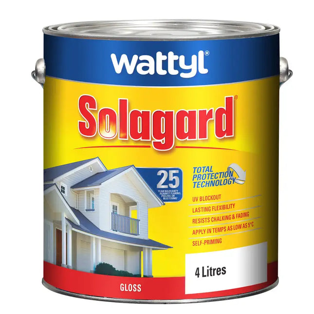Wattyl Solagard Gloss Black Base 4L