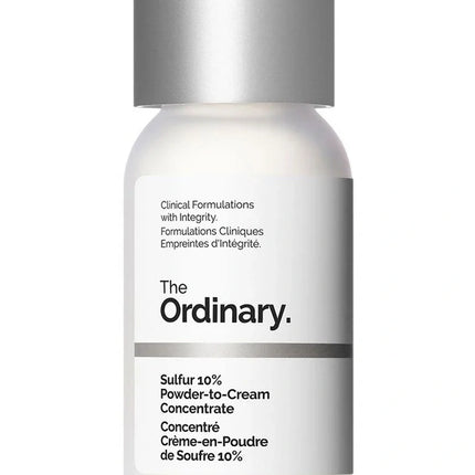 The Ordinary Sulfur 10 Percent Powder to Cream 5G