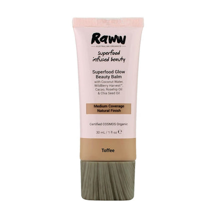 Raww Superfood Glow Beauty Balm Cream Toffee - OhYouLuckyDuck.com.au