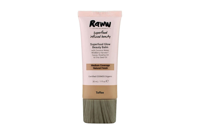 Raww Superfood Glow Beauty Balm Cream Toffee - OhYouLuckyDuck.com.au