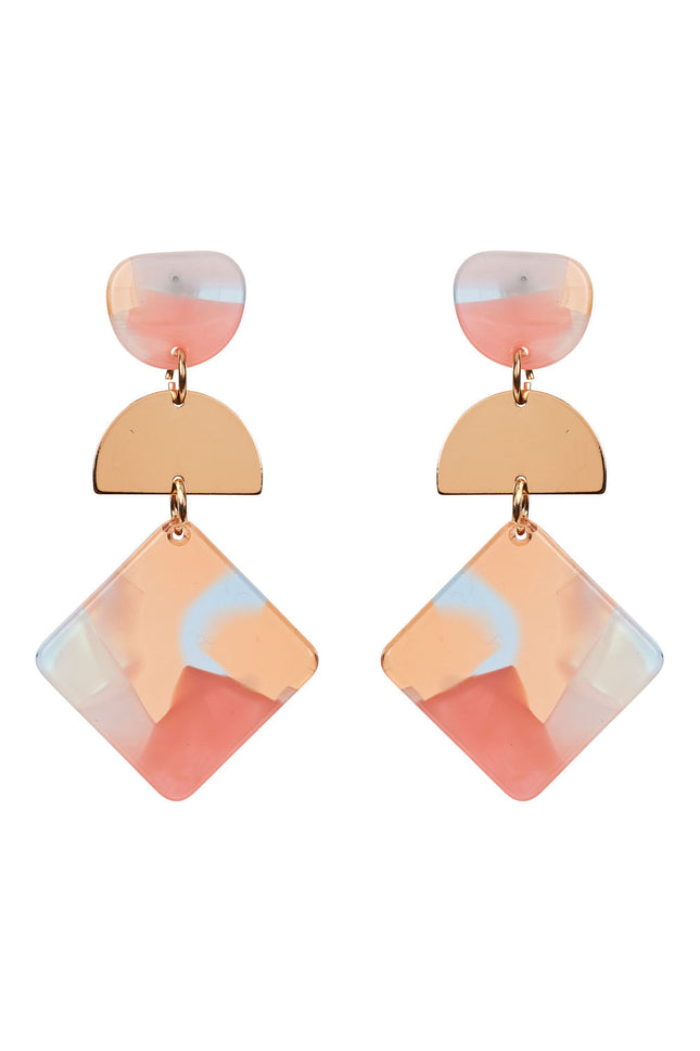 The Kindred La Mer Drop Earring Citrus