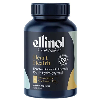 Ellinol Heart Health 60 Soft Capsules