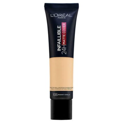 Loreal Infallible Matte Foundation 135 Radiant Vanilla - OhYouLuckyDuck.com.au