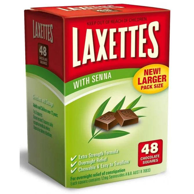 Laxettes Chocolate 48 pack - OhYouLuckyDuck.com.au
