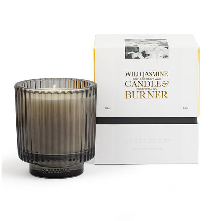 In Essence Wild Jasmine Pure Essential Oil Soy Candle 255G