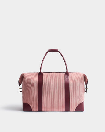 Wicked Sista Corduroy Weekender Cosmetic Bag Dusty Pink