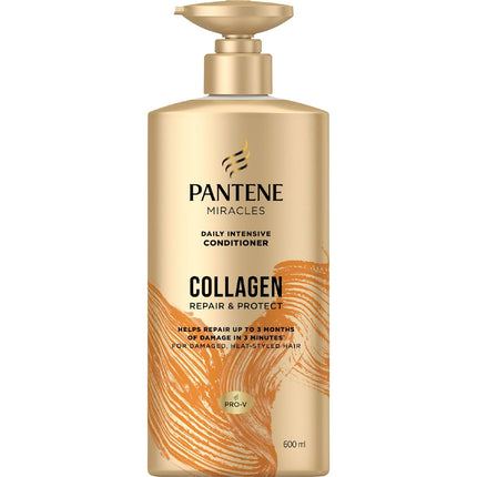 Pantene 3 Minute Miracle Collagen Repair Intensive Conditioner 600ml