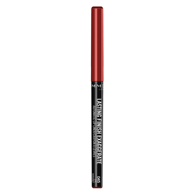 Rimmel London Lasting Finish Exaggerate Lip Liner 045 Epic Burgundy