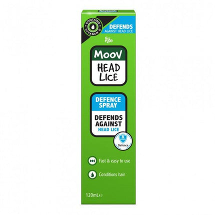 Ego Moov Head Lice Defence Spray 120Ml - OhYouLuckyDuck.com.au