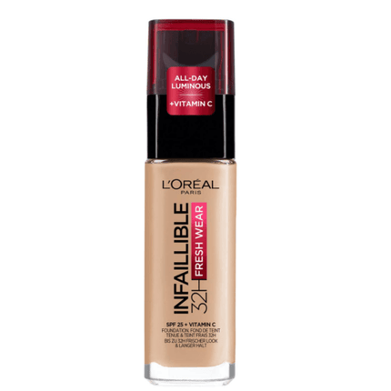 L'Oreal Infallible 24H Fresh Wear Foundation - 330 Hazelnut - OhYouLuckyDuck.com.au