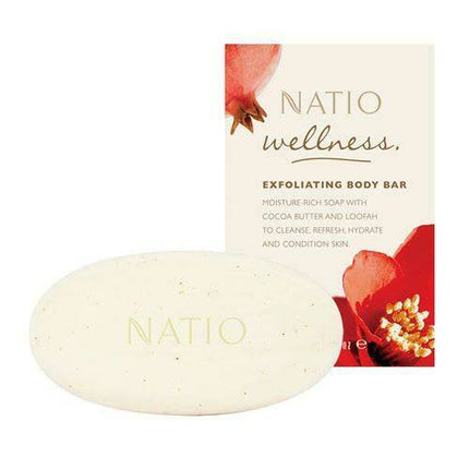 Natio Wellness Exfoliating Body Bar 130g - OhYouLuckyDuck.com.au
