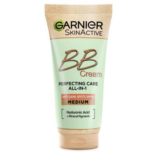 Garnier SkinActive BB Cream All-In-One Perfector Even Tone SPF50 50mL - Medium - OhYouLuckyDuck.com.au