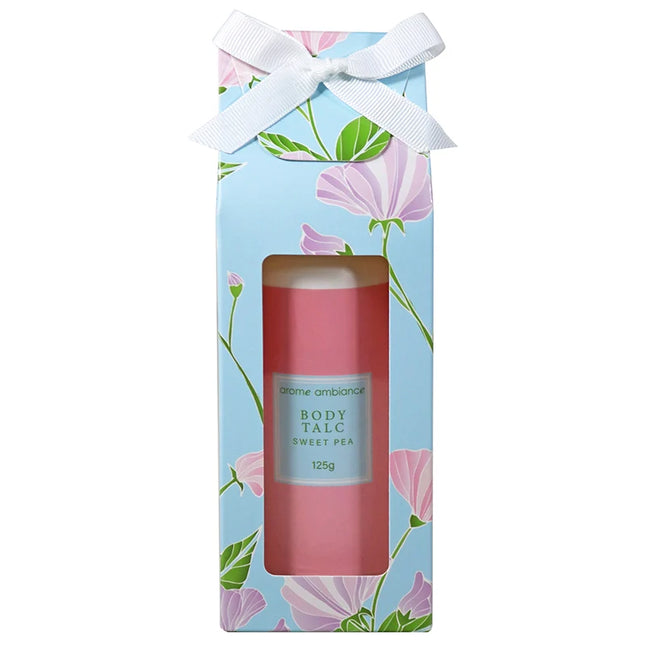 Australian Alternative Floral Glimmer Boxed Body Talc Sweet Pea 125g